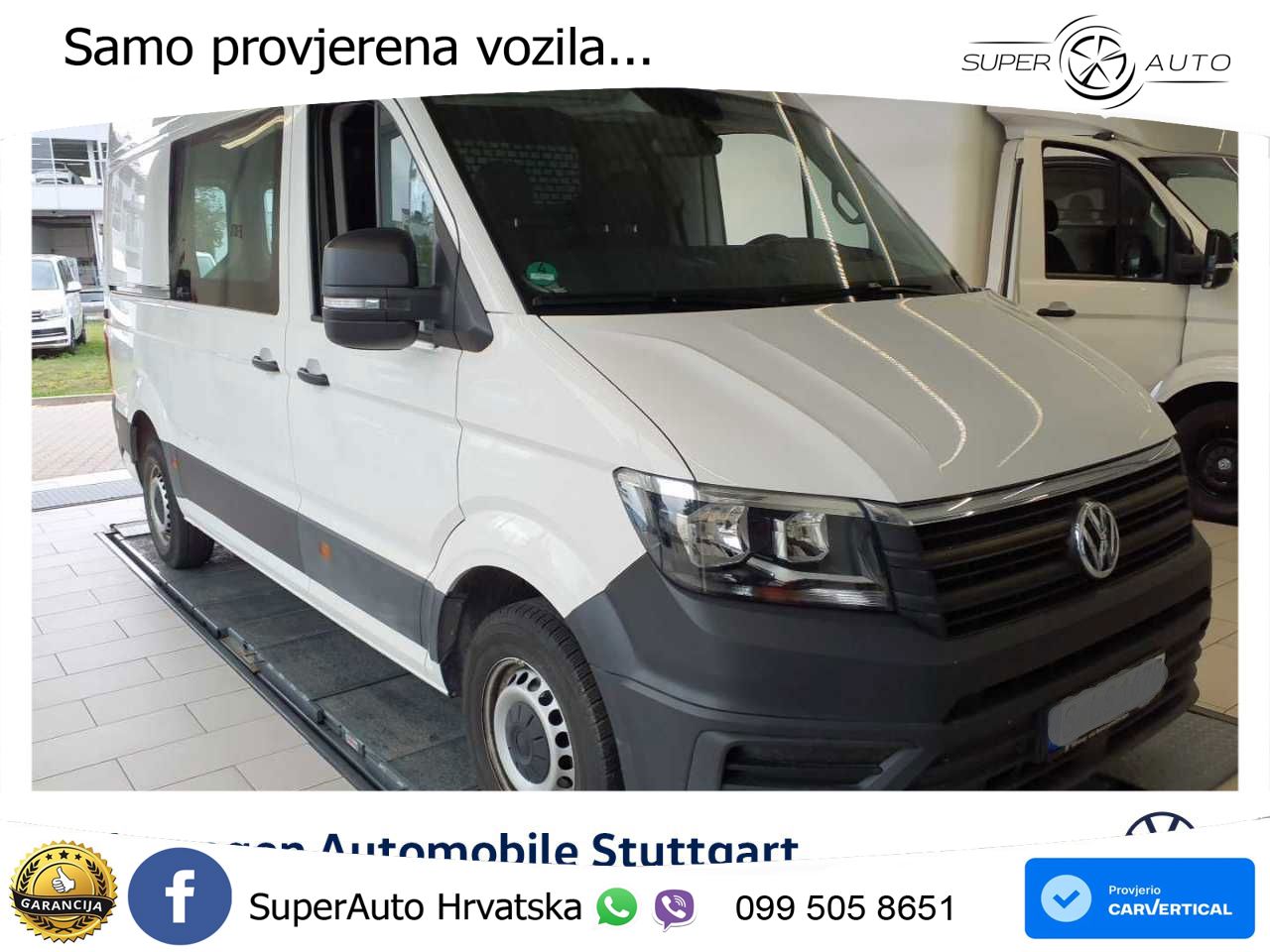 Volkswagen Crafter Kasten 35 2.0 TDI L2 H2 Euro 6d ISC FCM 140 KS