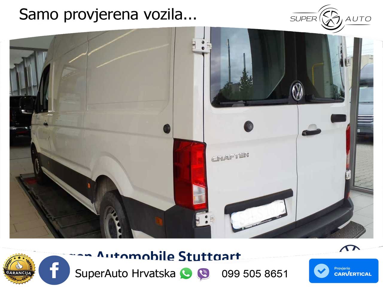 Volkswagen Crafter Kasten 35 2.0 TDI L2 H2 Euro 6d ISC FCM 140 KS