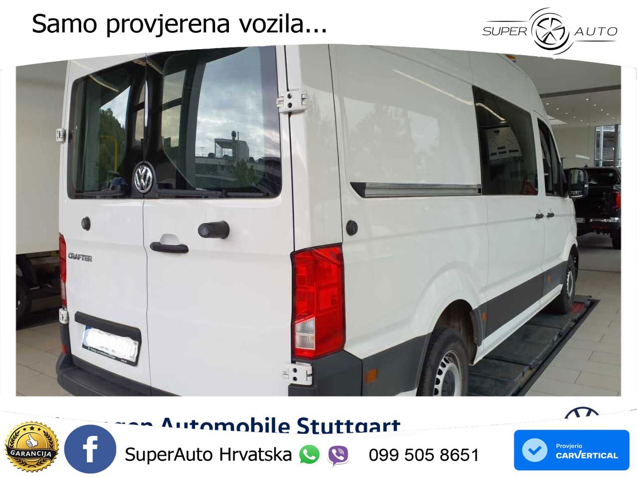 Volkswagen Crafter Kasten 35 2.0 TDI L2 H2 Euro 6d ISC FCM 140 KS