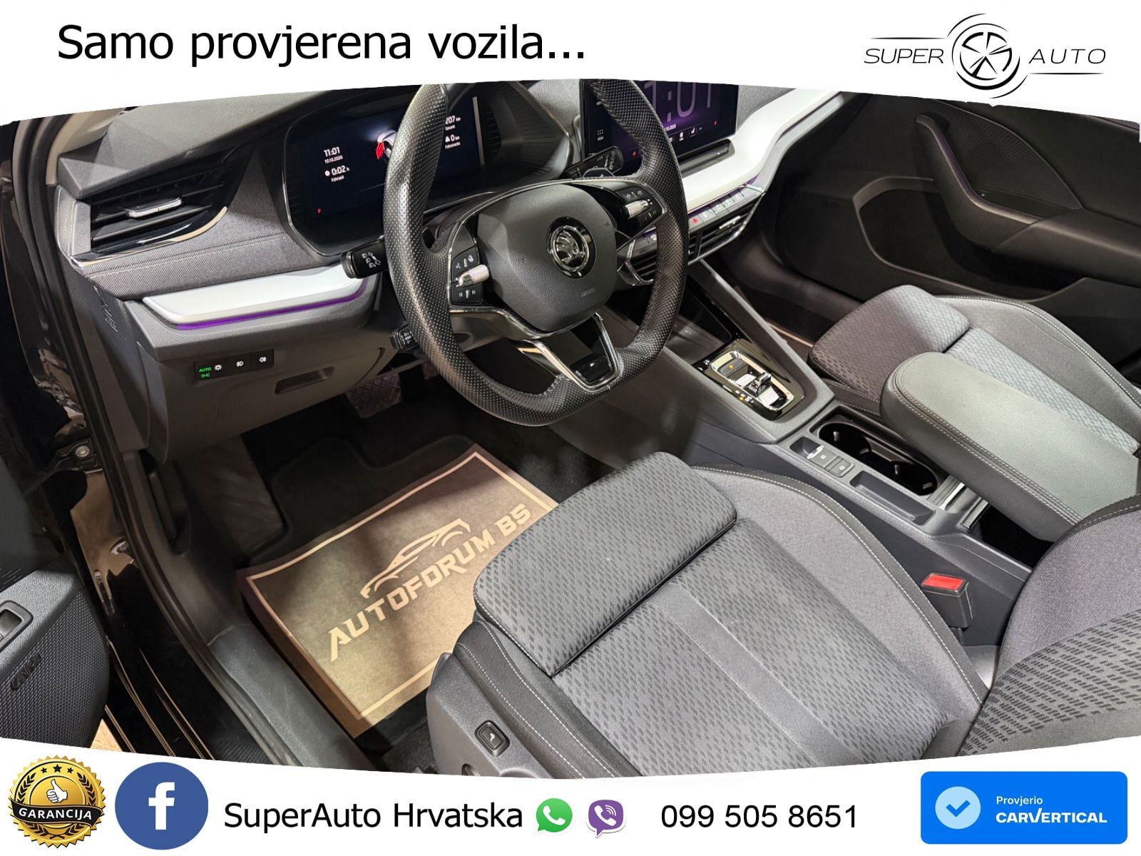 Škoda Octavia Combi 2.0 TDI (150 KS) DSG LED+GR SJED+ACC