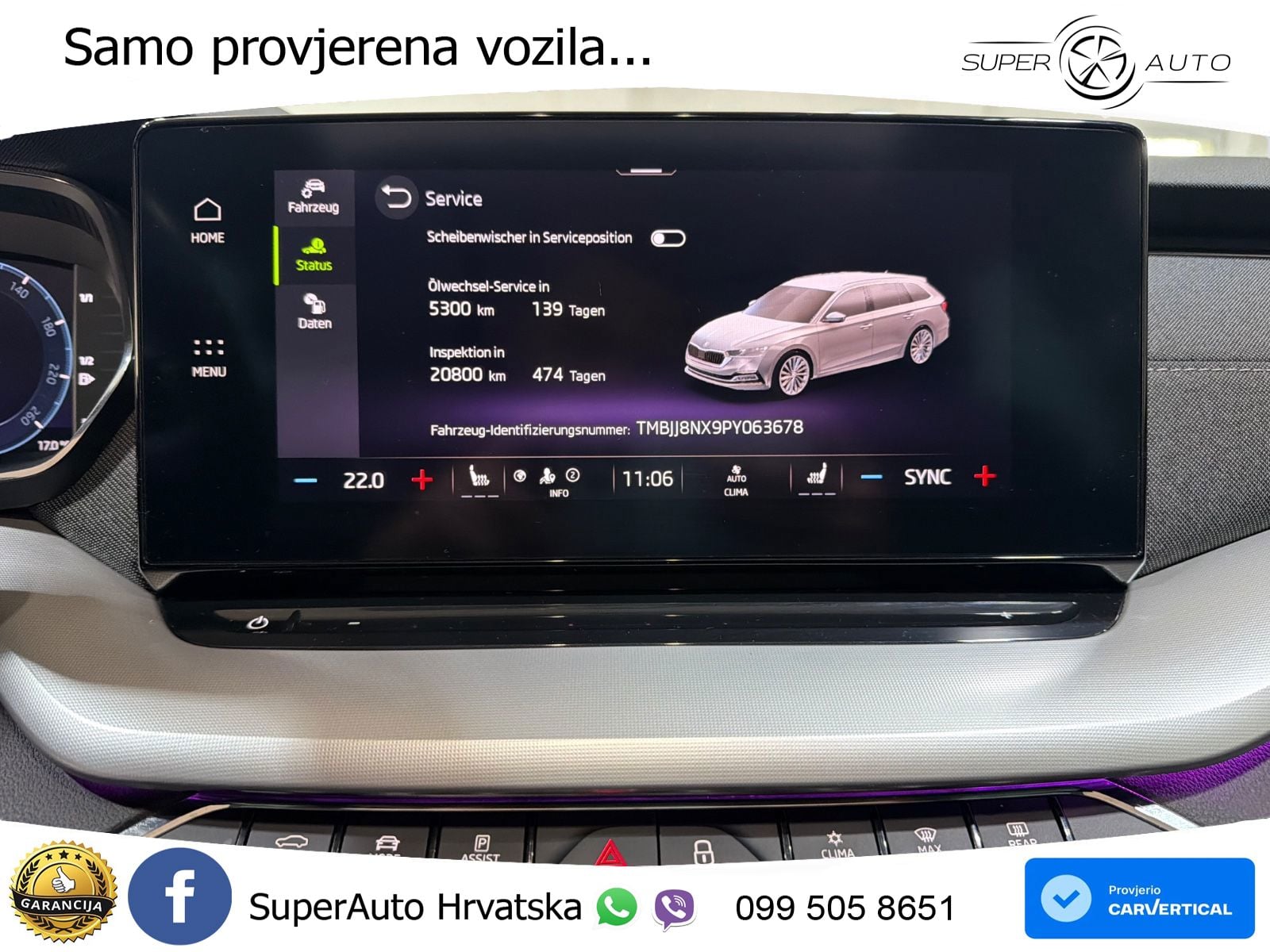 Škoda Octavia Combi 2.0 TDI (150 KS) DSG LED+GR SJED+ACC
