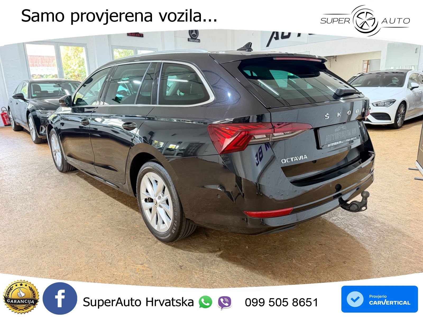 Škoda Octavia Combi 2.0 TDI (150 KS) DSG LED+GR SJED+ACC