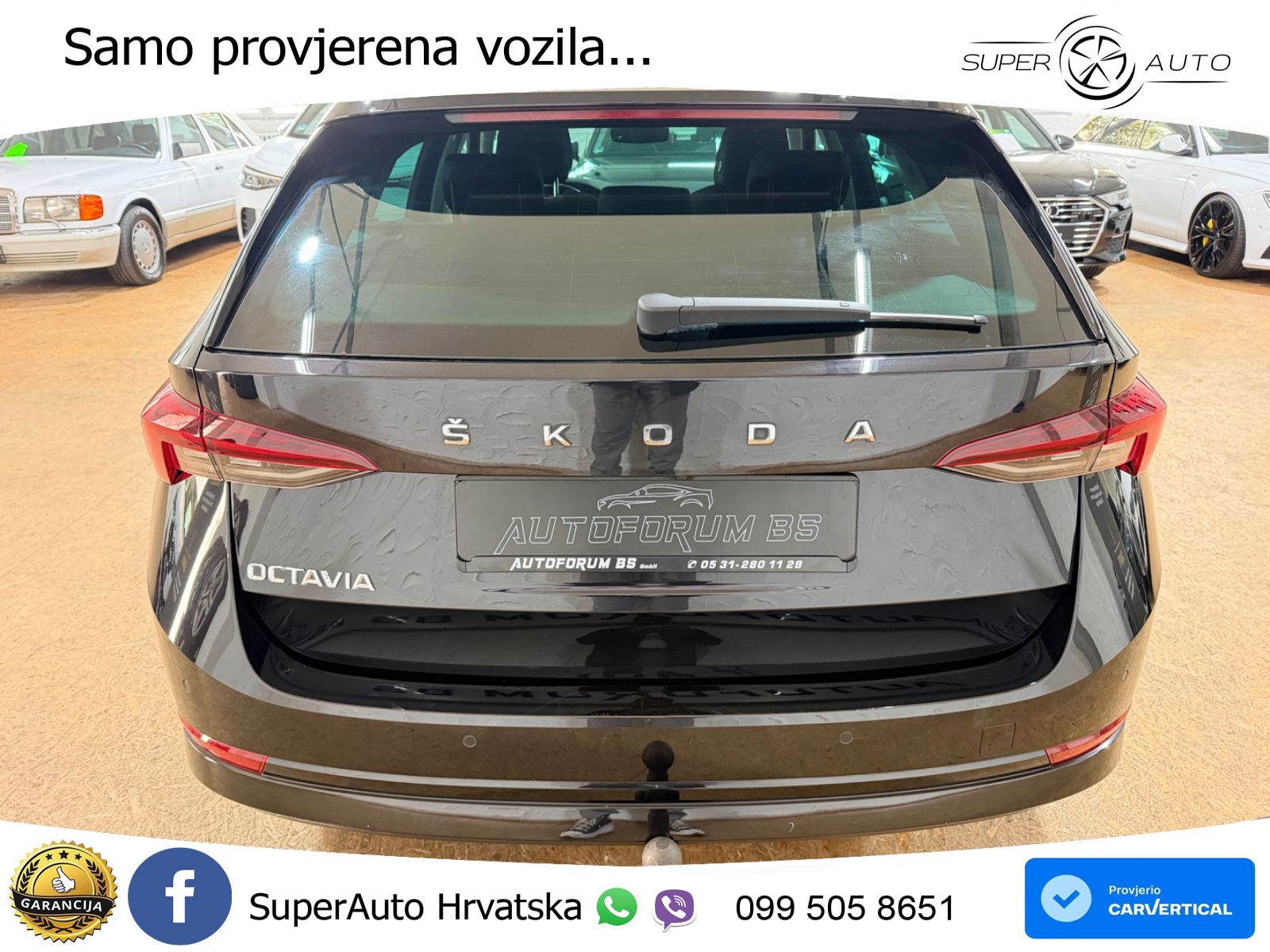 Škoda Octavia Combi 2.0 TDI (150 KS) DSG LED+GR SJED+ACC