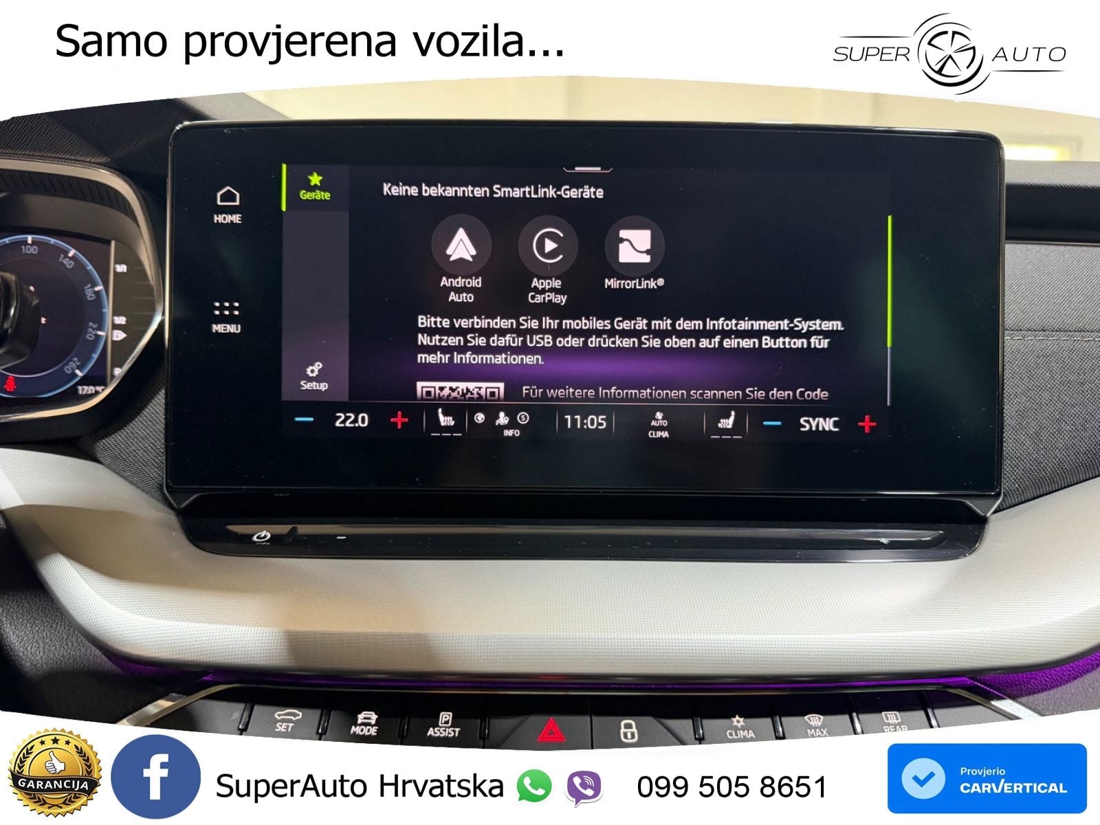 Škoda Octavia Combi 2.0 TDI (150 KS) DSG LED+GR SJED+ACC