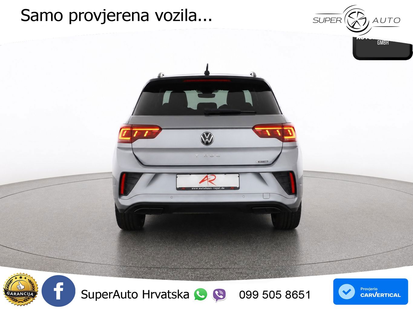 Volkswagen T-Roc I 2.0 TSI (190 KS) 4M DSG MATRIX+GR SJED+KAM