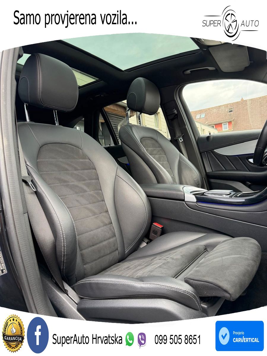 Mercedes GLC 400d (330 KS) 4MATIC 9G-TRONIC ZRAČNI+ACC+GR SJED+KAM+PANO