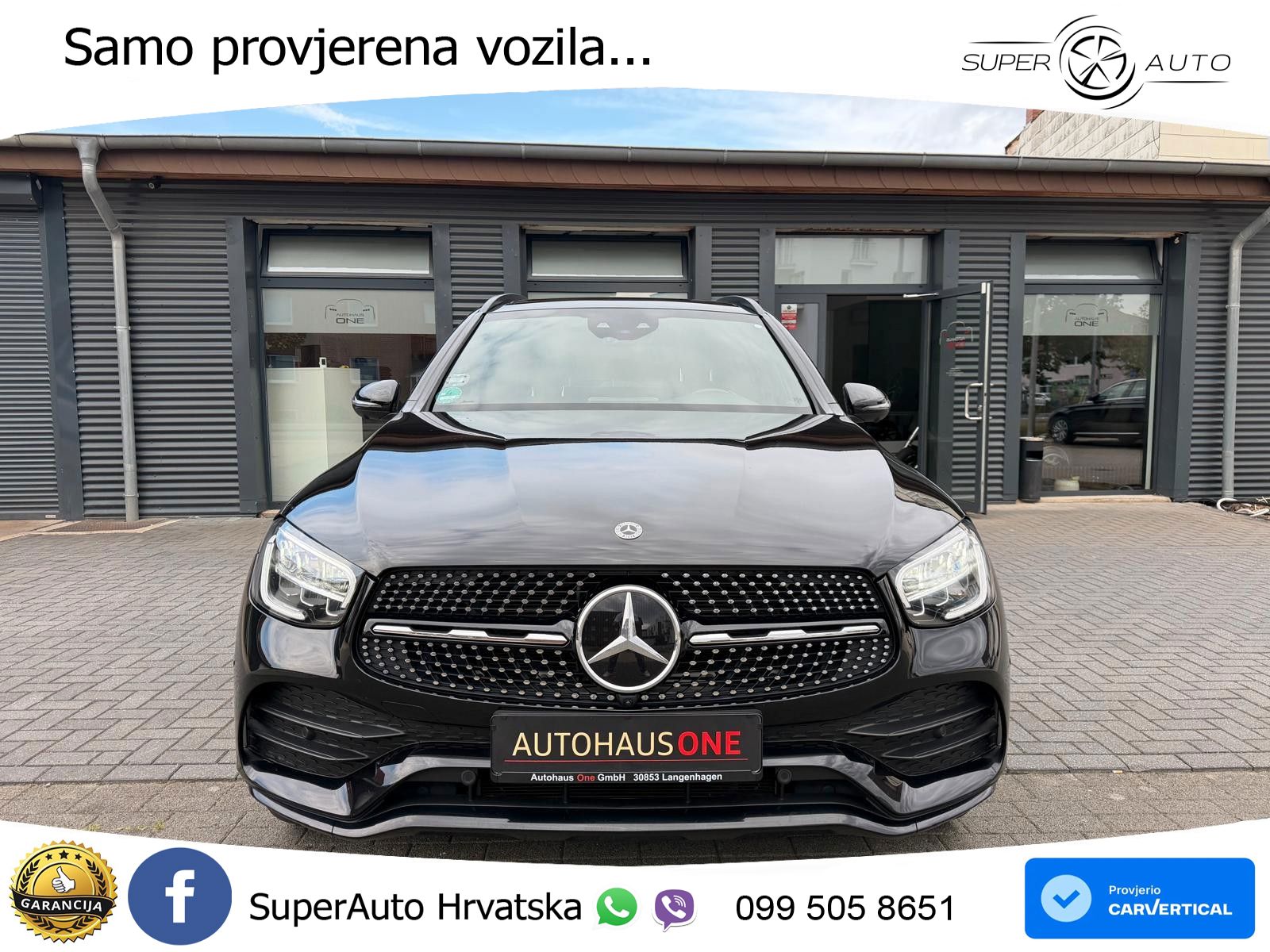 Mercedes GLC 400d (330 KS) 4MATIC 9G-TRONIC ZRAČNI+ACC+GR SJED+KAM+PANO