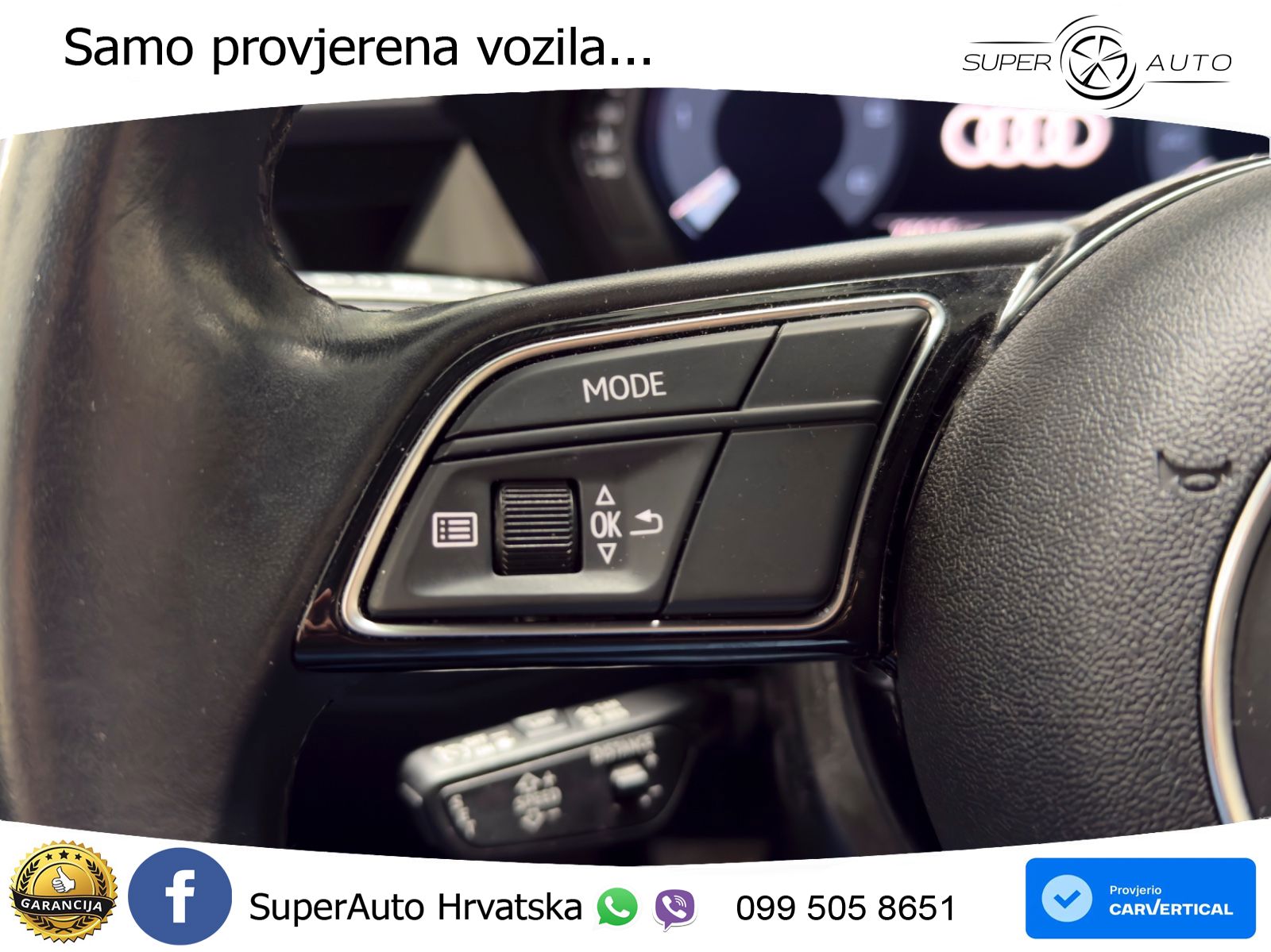 Audi A3 30 TDI (116 KS) LED+GR SJED+ACC