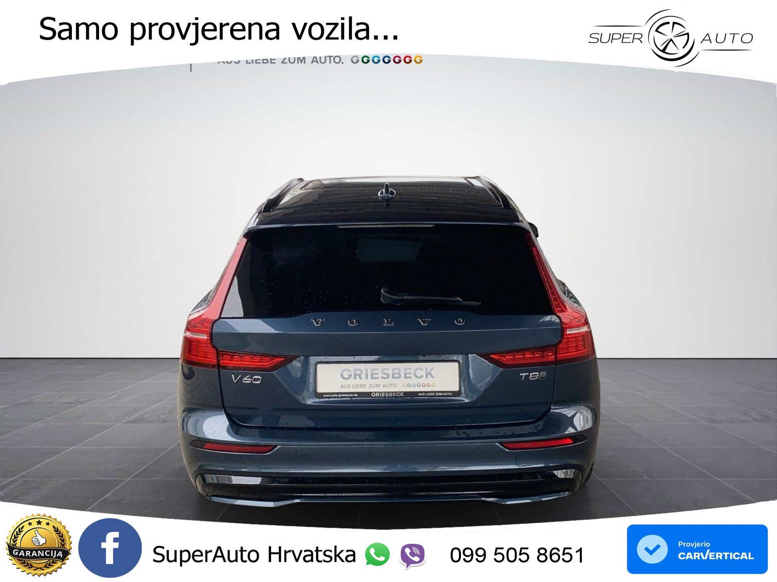 Volvo V60 2.0 T8 AWD Geartronic LED+GR SJED+ACC