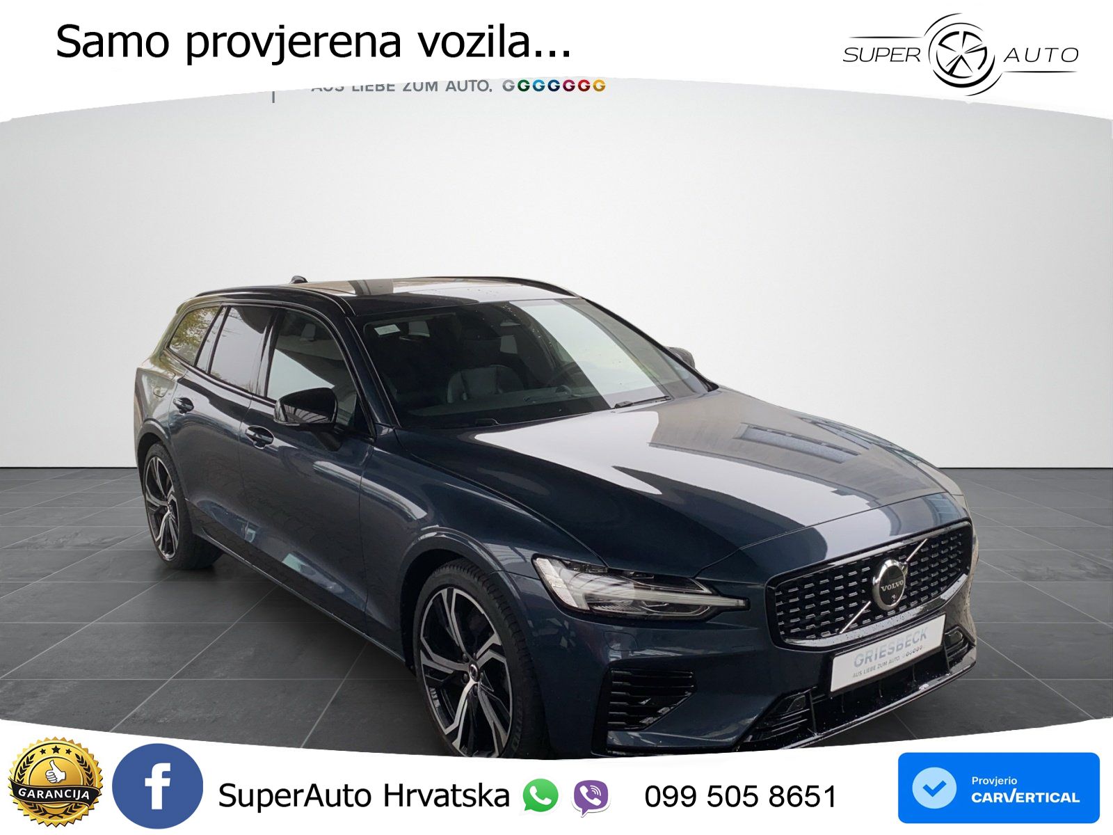 Volvo V60 2.0 T8 AWD Geartronic LED+GR SJED+ACC