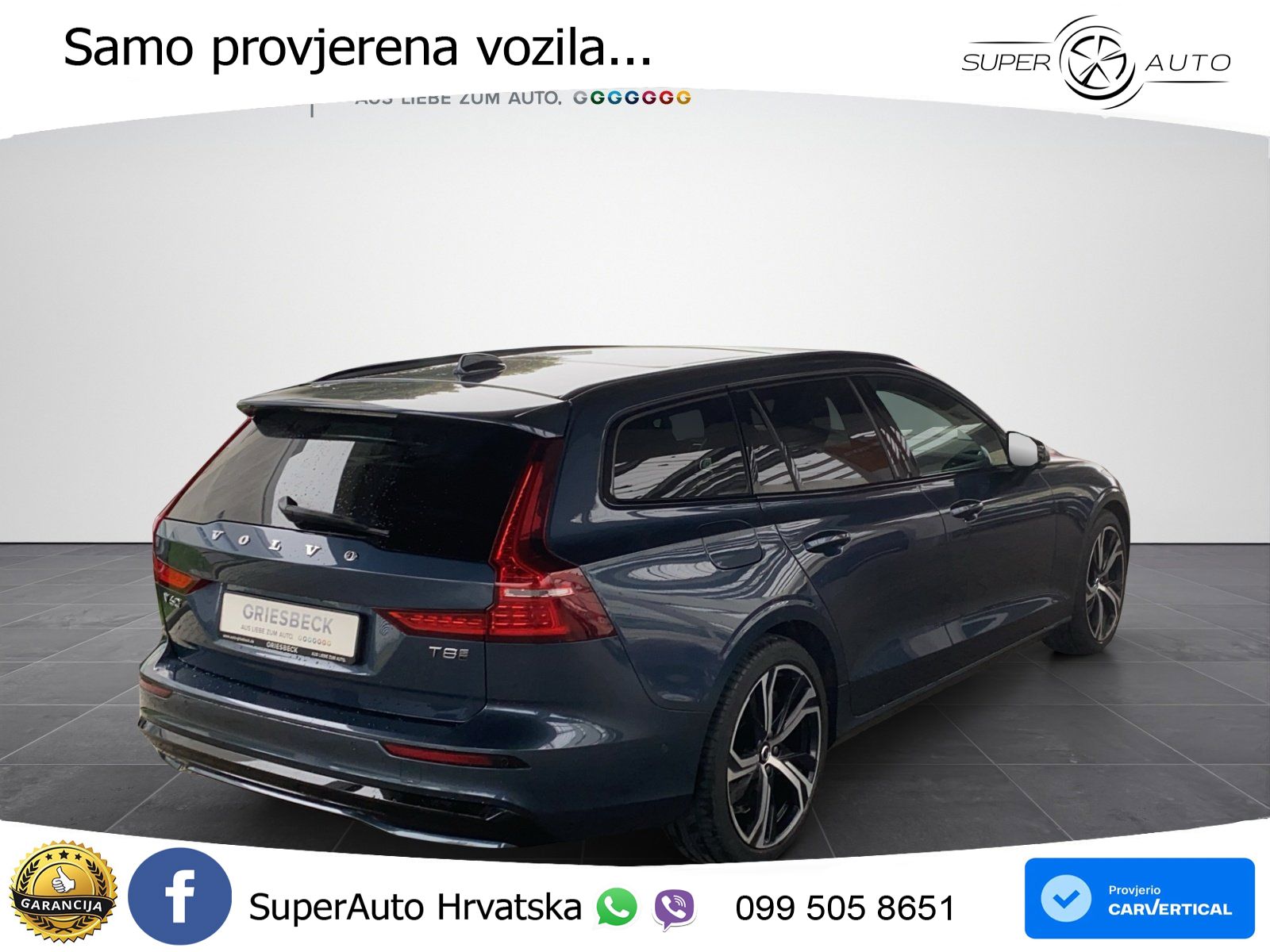 Volvo V60 2.0 T8 AWD Geartronic LED+GR SJED+ACC