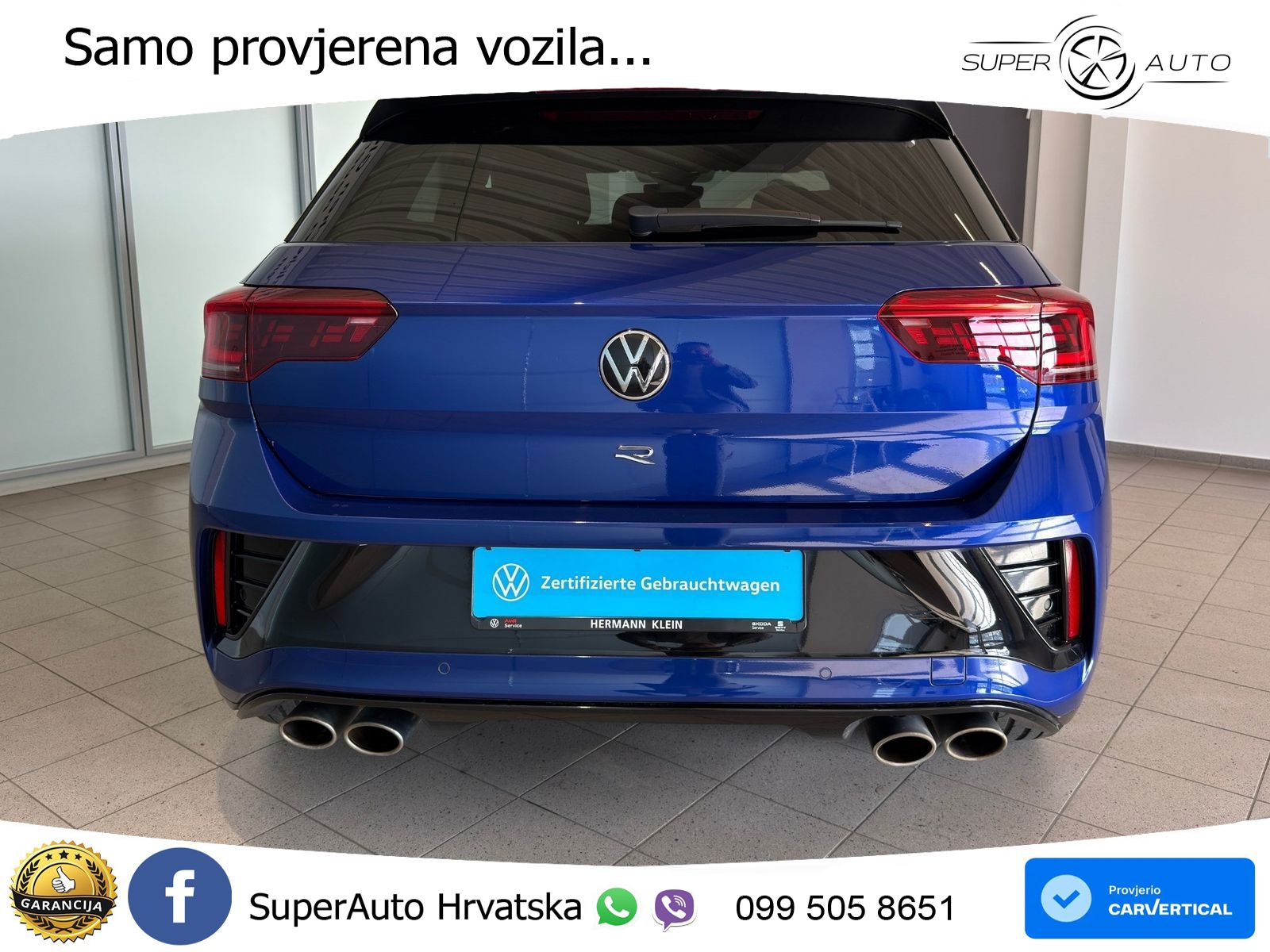 Volkswagen T-Roc I R 2.0 TSI (300 KS) OPF 4M DSG LED+GR SJED+ACC