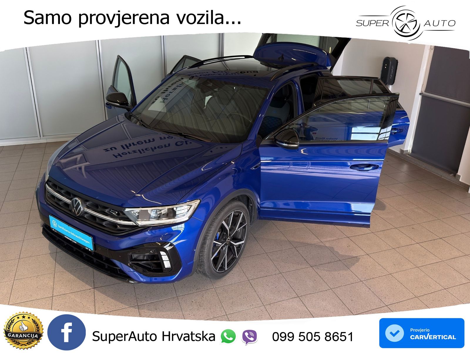 Volkswagen T-Roc I R 2.0 TSI (300 KS) OPF 4M DSG LED+GR SJED+ACC