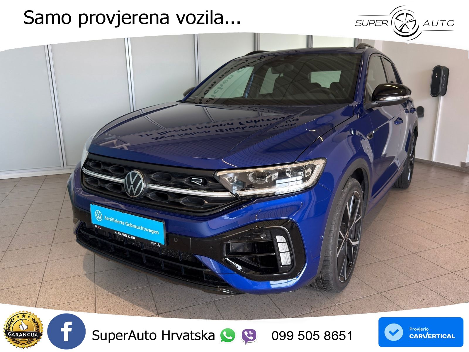 Volkswagen T-Roc I R 2.0 TSI (300 KS) OPF 4M DSG LED+GR SJED+ACC