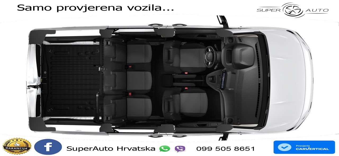 Peugeot Partner L2H1/ Doppelkabine LED+Fernlichtass.+PDC 102 KS