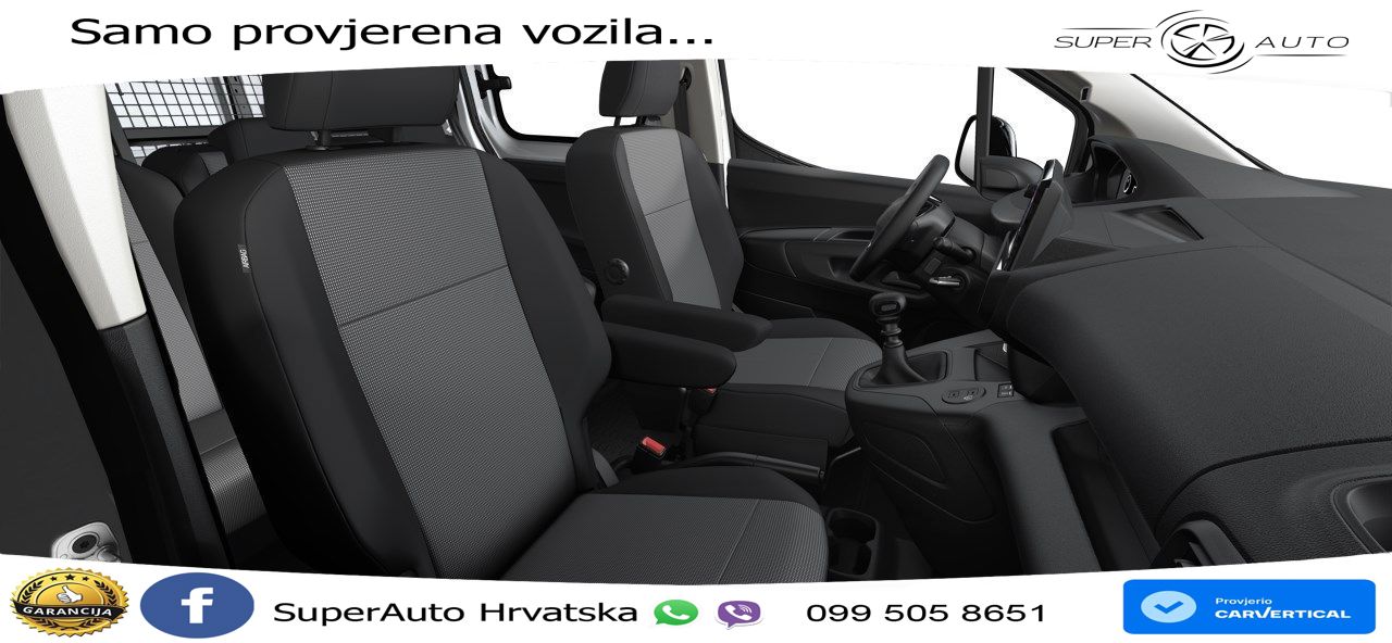 Peugeot Partner L2H1/ Doppelkabine LED+Fernlichtass.+PDC 102 KS