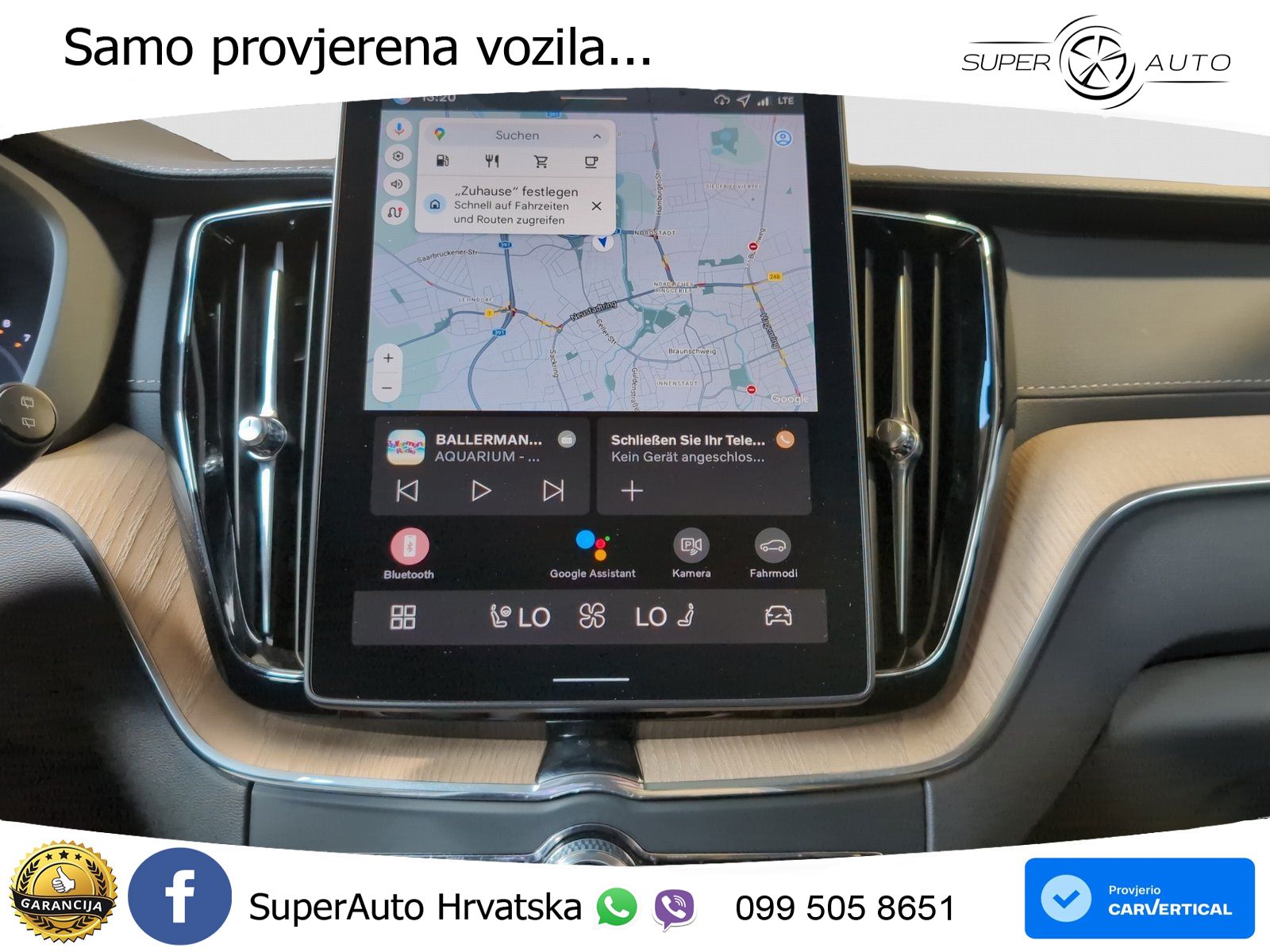 Volvo XC60 B5 Benzin AWD Geartronic ACC+HEAD+4xGR SJED+360+PANO