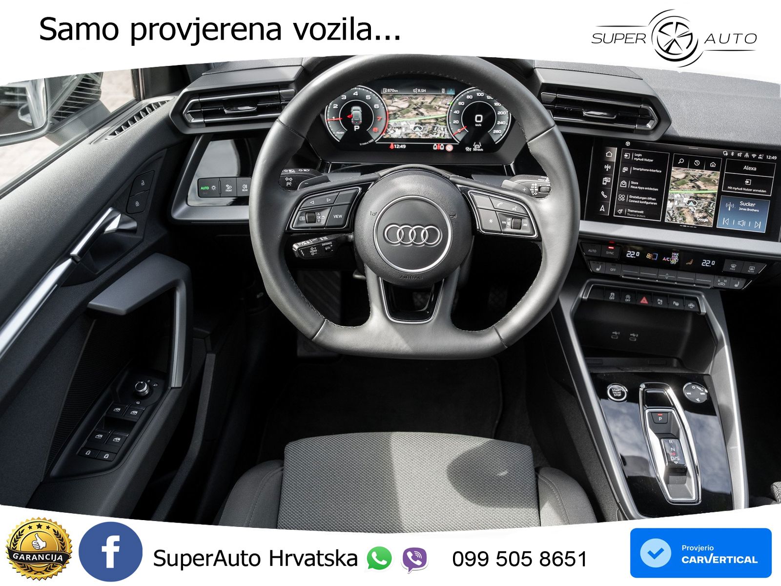 Audi A3 35 TFSI (150 KS) S tronic MATRIX+GR SJED+KAM