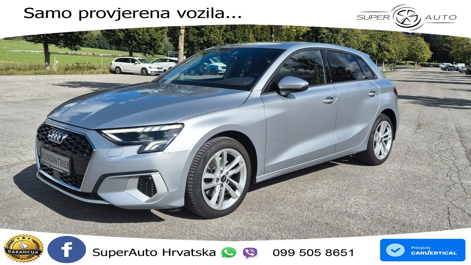 Audi A3 40 TFSI (190 KS) quattro S tronic advanced