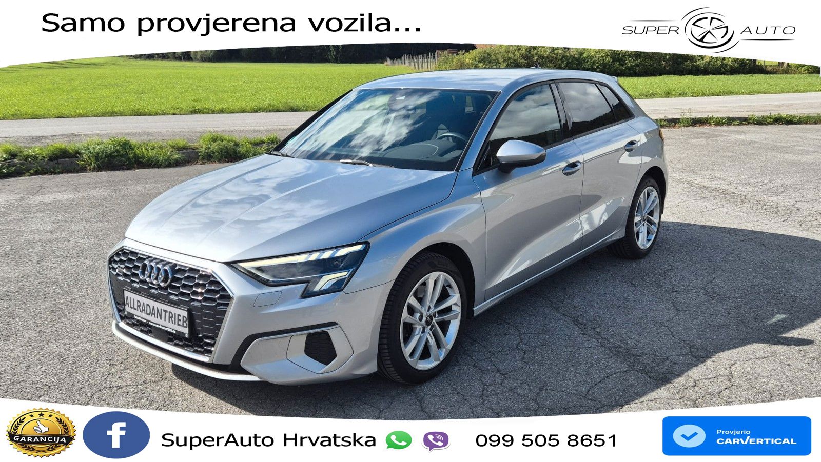 Audi A3 40 TFSI (190 KS) quattro S tronic advanced