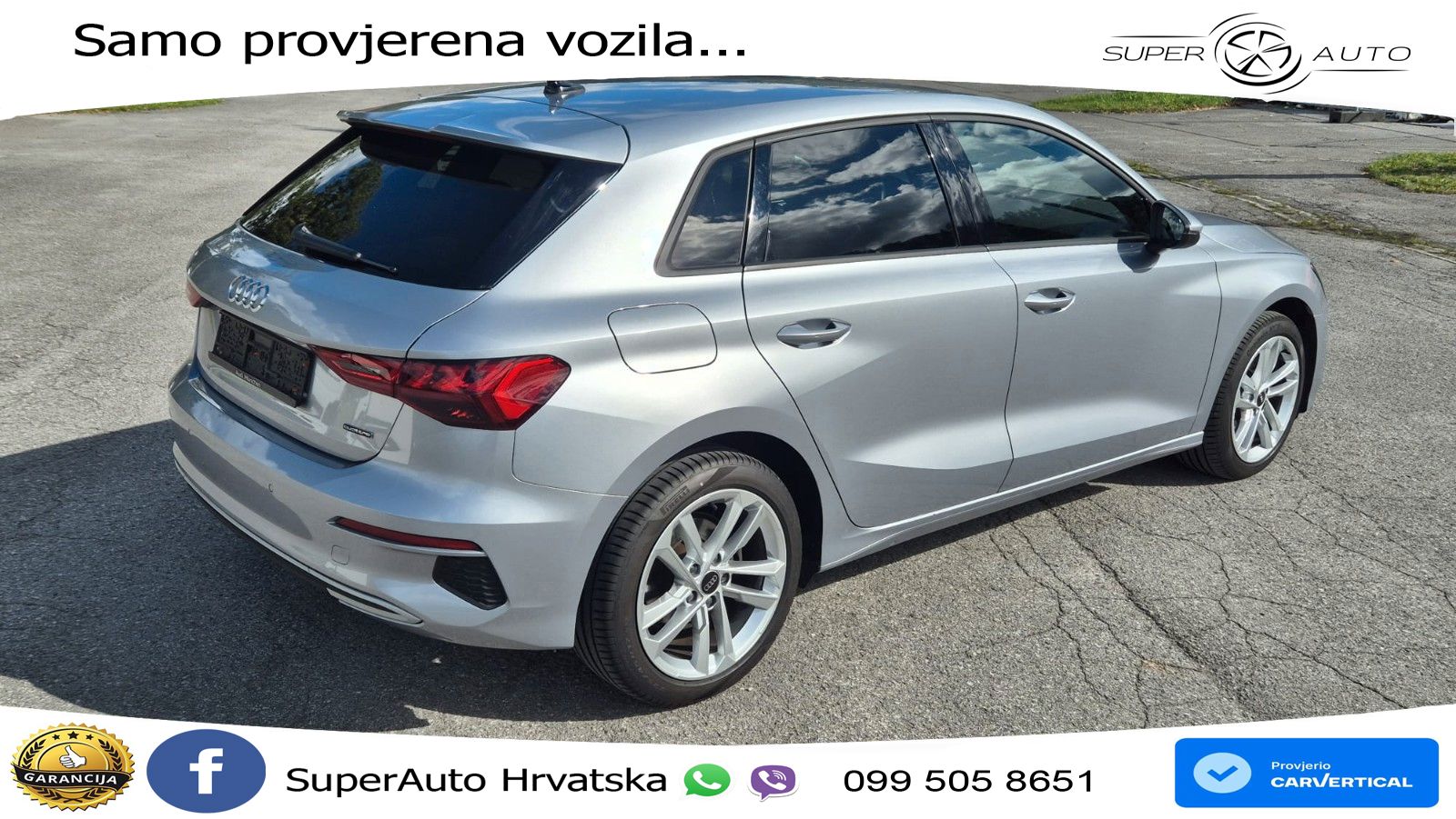 Audi A3 40 TFSI (190 KS) quattro S tronic advanced