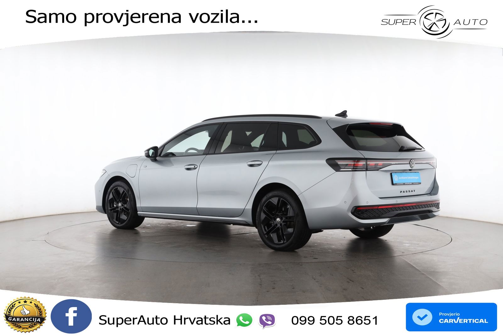 Volkswagen Passat Variant 1.5 TSI (272 KS) eHybrid DSG R-Line LED+GR SJED+ACC