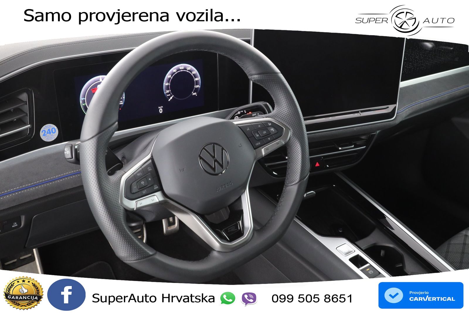 Volkswagen Passat Variant 1.5 TSI (272 KS) eHybrid DSG R-Line LED+GR SJED+ACC