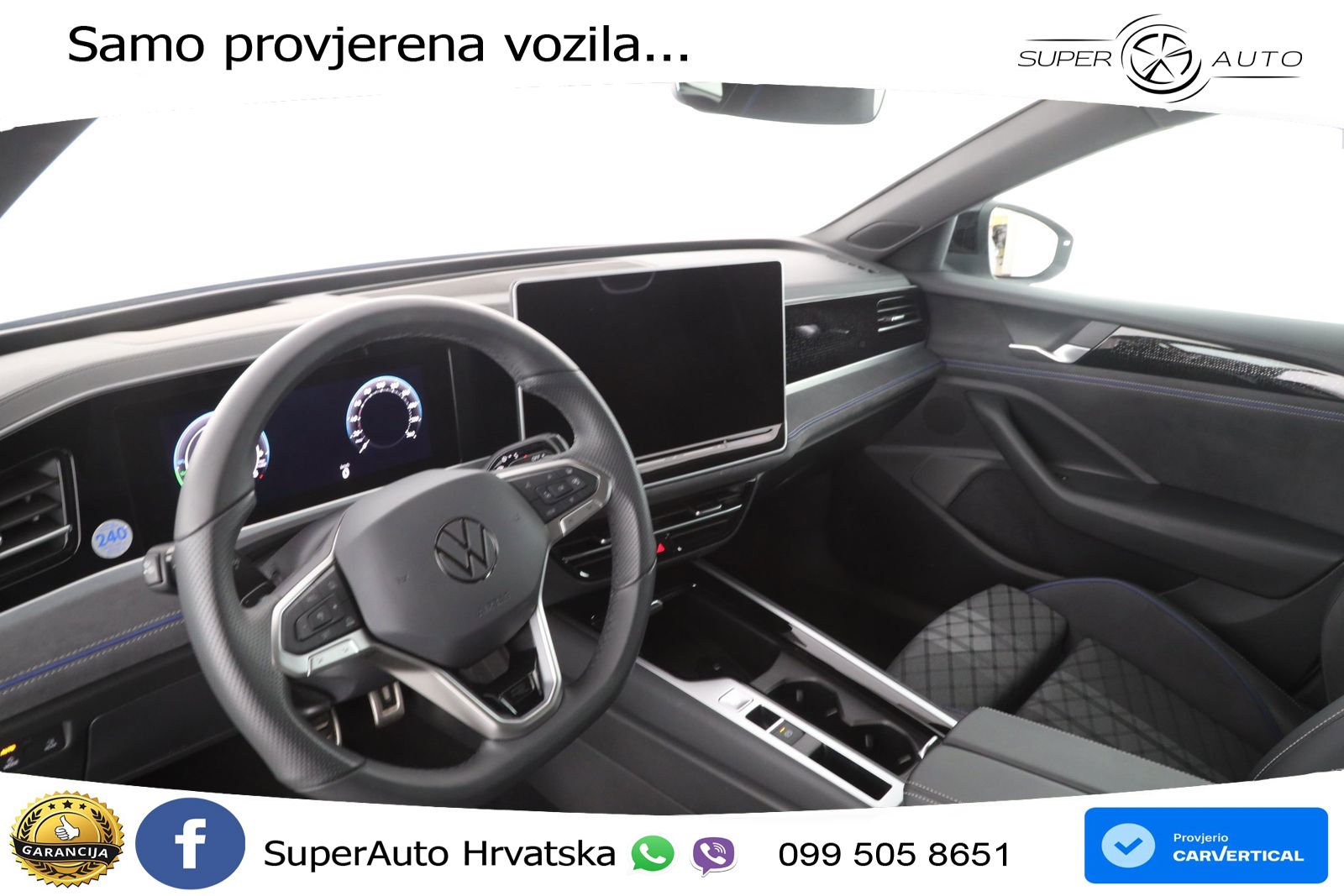 Volkswagen Passat Variant 1.5 TSI (272 KS) eHybrid DSG R-Line LED+GR SJED+ACC