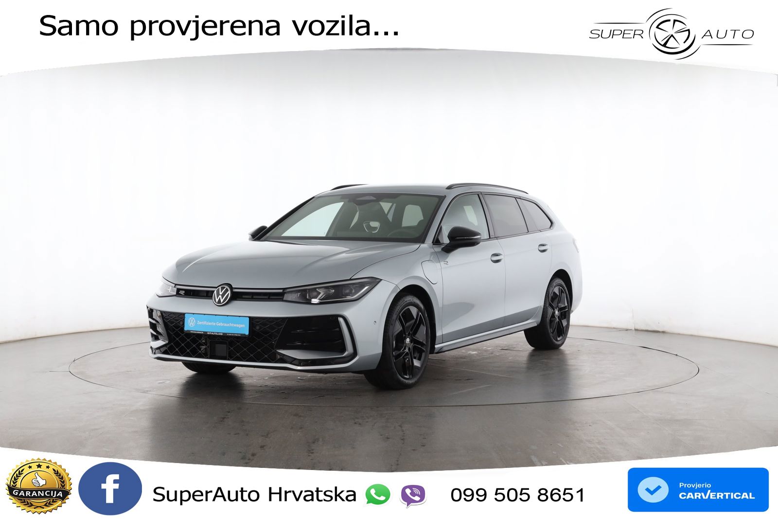 Volkswagen Passat Variant 1.5 TSI (272 KS) eHybrid DSG R-Line LED+GR SJED+ACC