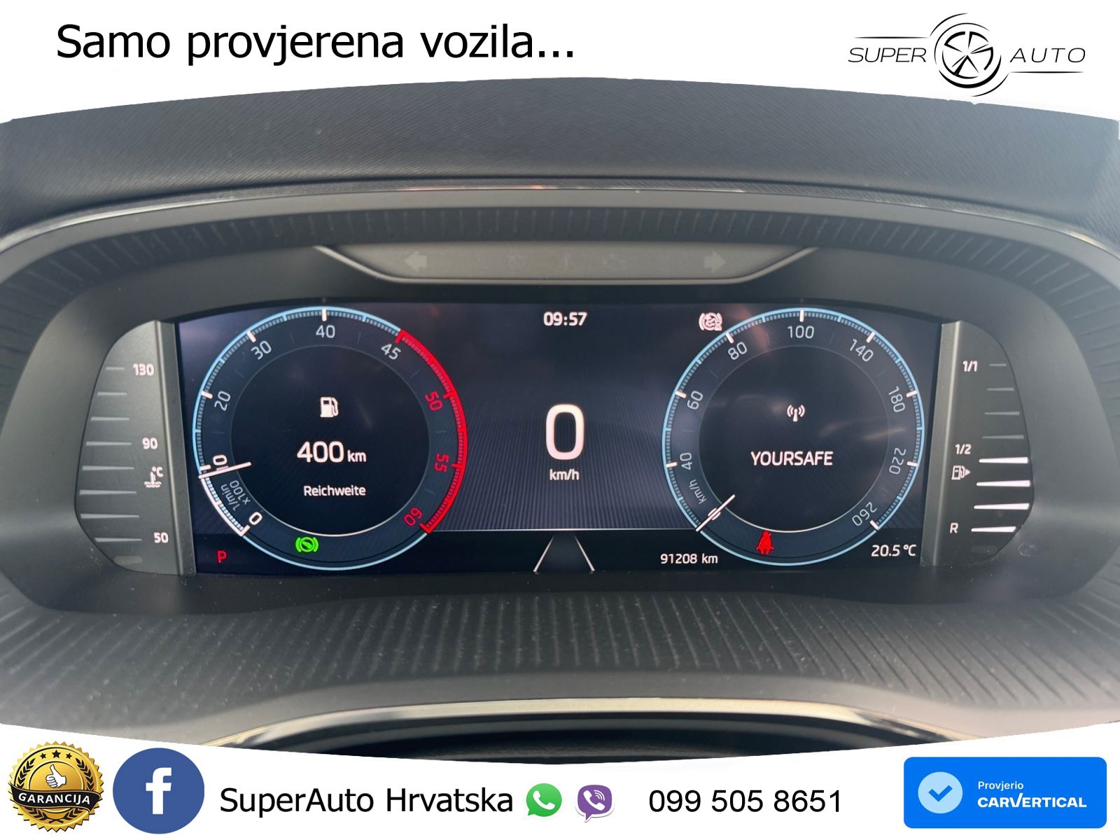 Škoda Octavia Combi 2.0 TDI (150 KS) DSG