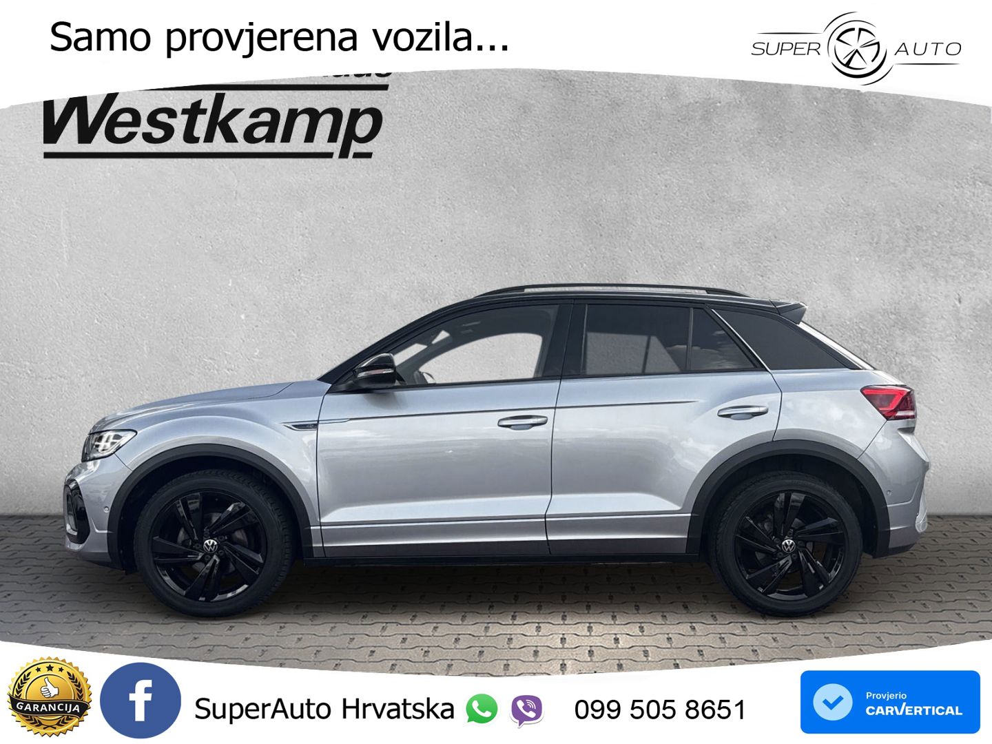 Volkswagen T-Roc 1.5 TSI (150 KS) R-Line LED+GR SJED+ACC