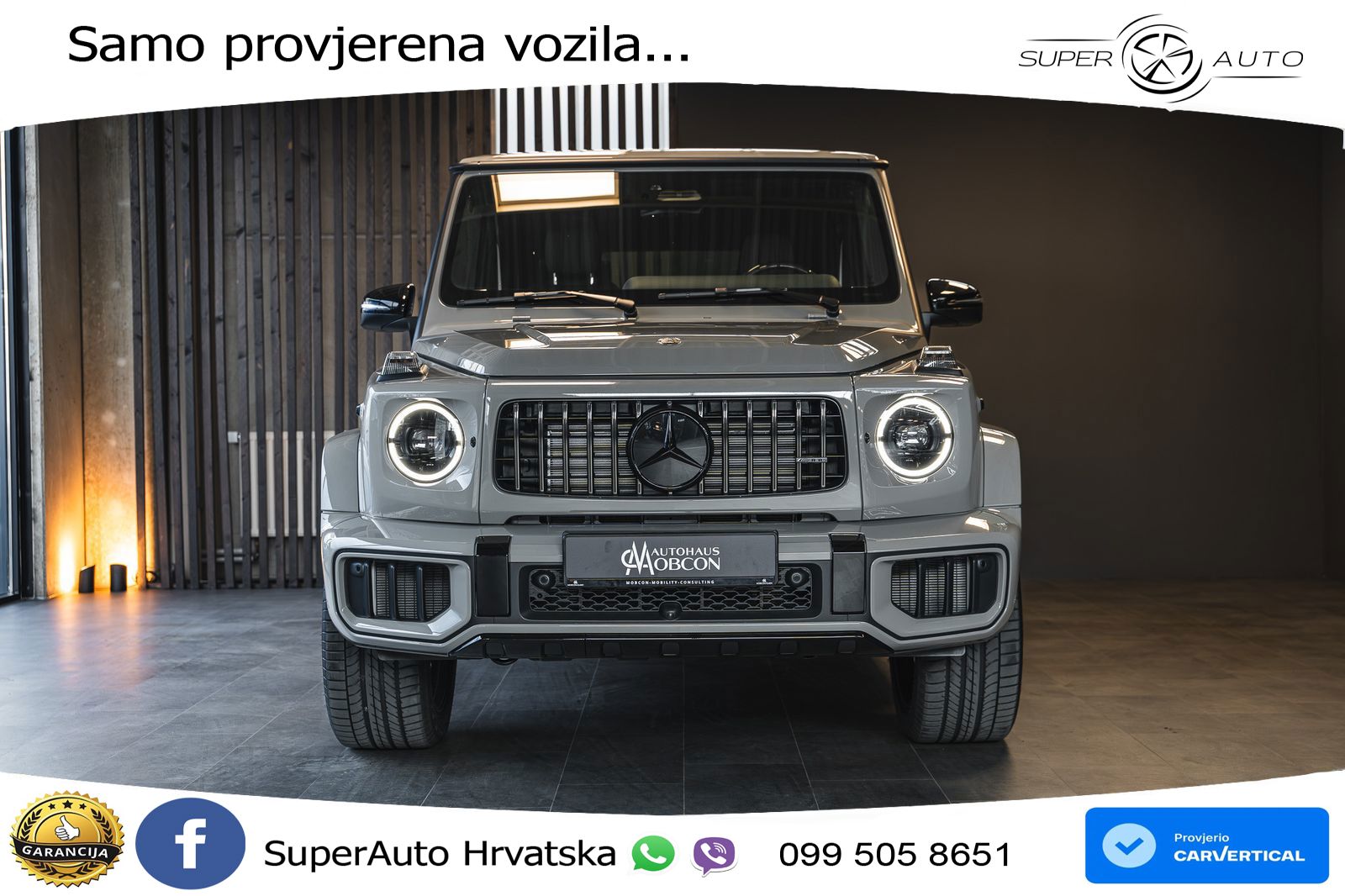 Mercedes AMG G 63 Long V8 (585 KS) 4MATIC 9G-TRONIC AMG SPEEDSHIFT TCT Manufaktur LED+GR SJED+ACC
