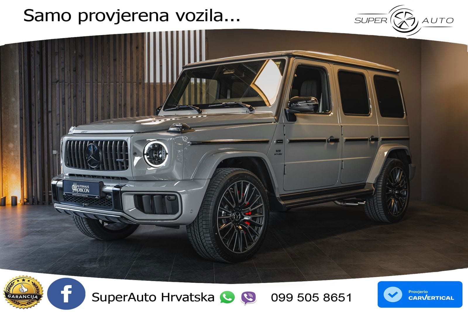 Mercedes AMG G 63 Long V8 (585 KS) 4MATIC 9G-TRONIC AMG SPEEDSHIFT TCT Manufaktur LED+GR SJED+ACC