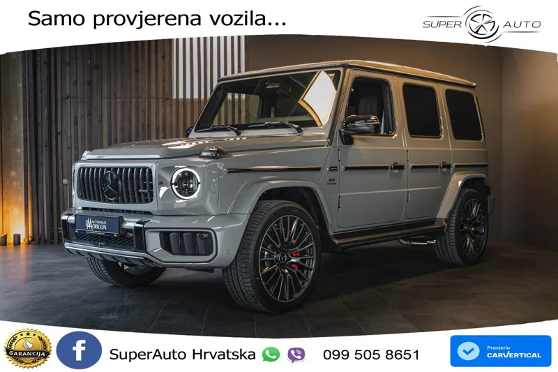 Mercedes AMG G 63 Long V8 (585 KS) 4MATIC 9G-TRONIC AMG SPEEDSHIFT TCT Manufaktur LED+GR SJED+ACC