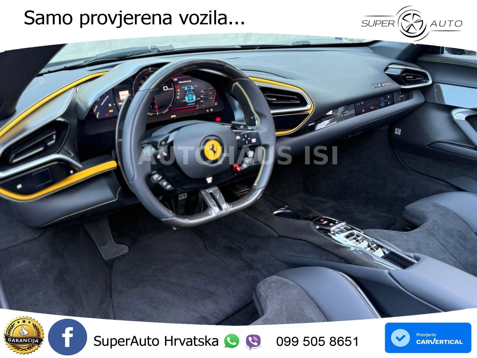 Ferrari 296 GTS 3.0 V6 (830 KS) F1 DCT