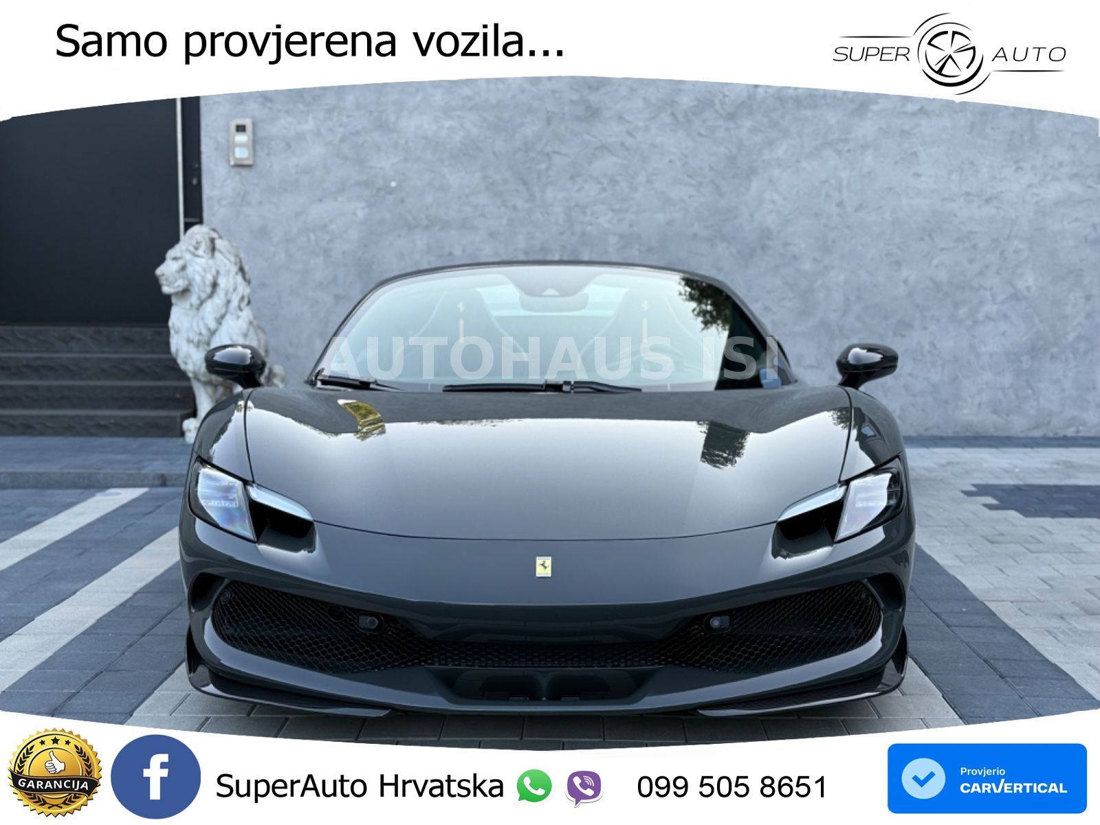Ferrari 296 GTS 3.0 V6 (830 KS) F1 DCT