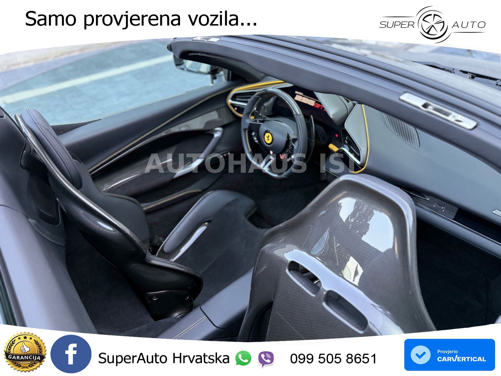 Ferrari 296 GTS 3.0 V6 (830 KS) F1 DCT