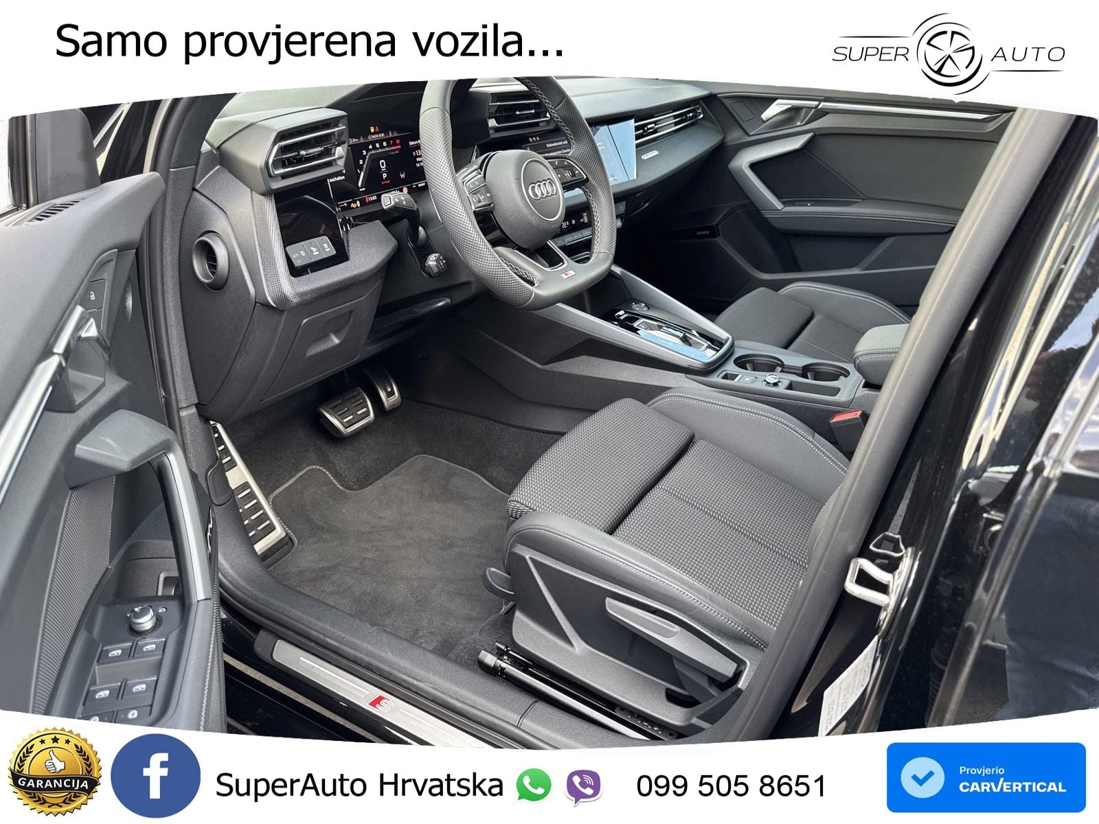 Audi S3 Limuzina 2.0 TFSI (333 KS) quattro S tronic LED+GR SJED+ACC