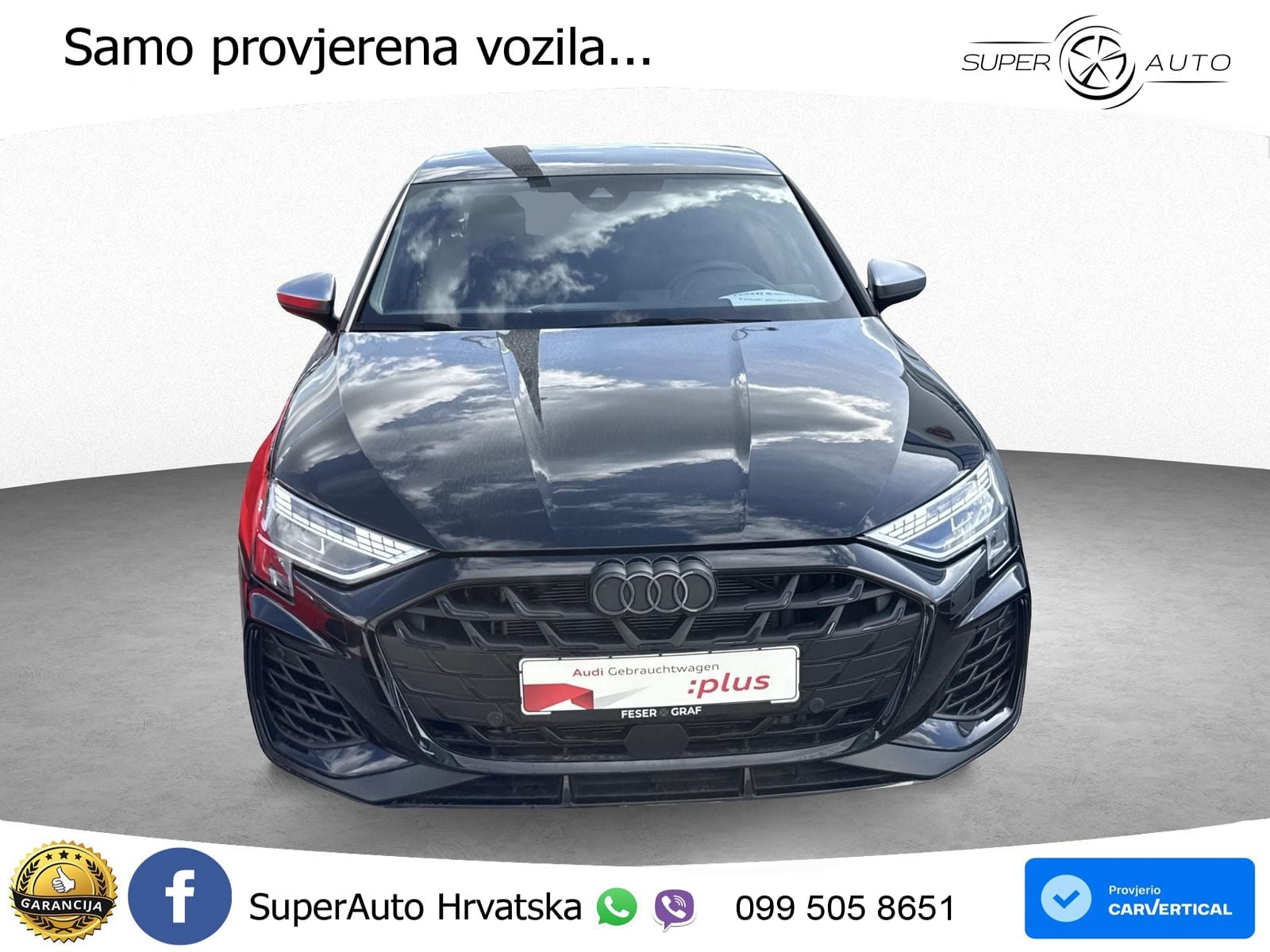 Audi S3 Limuzina 2.0 TFSI (333 KS) quattro S tronic LED+GR SJED+ACC
