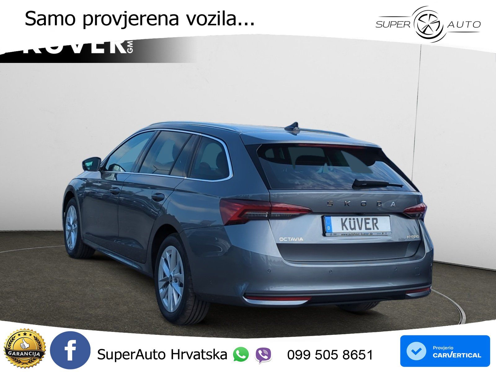Škoda Octavia Combi 1.5 TSI (150 KS) DSG Selection LED+GR SJED+ACC
