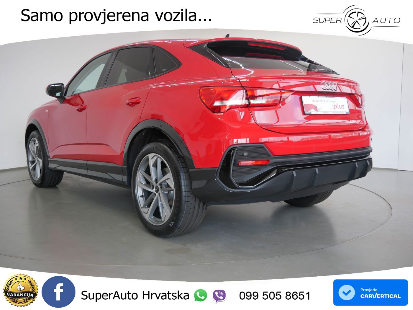 Audi Q3 II Sportback 35 TFSI (150 KS) S tronic S line LED+GR SJED+ACC