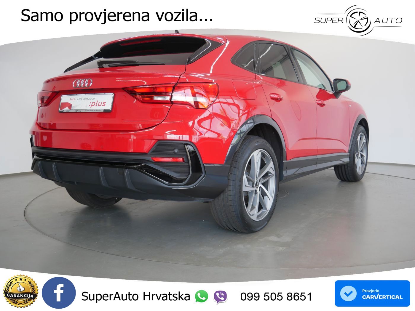 Audi Q3 II Sportback 35 TFSI (150 KS) S tronic S line LED+GR SJED+ACC