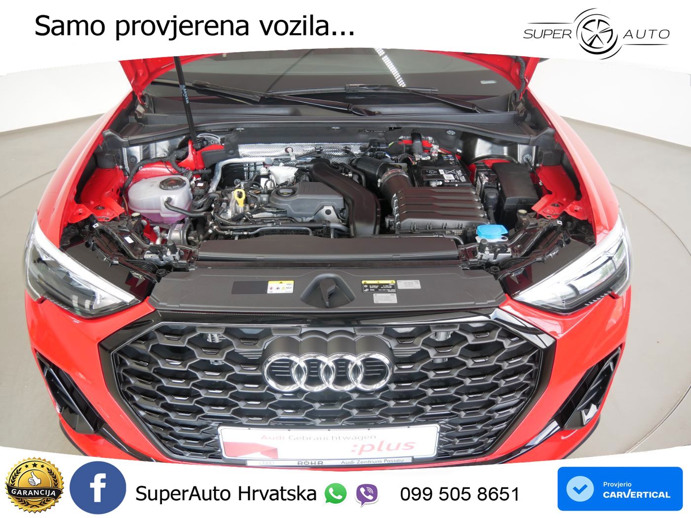 Audi Q3 II Sportback 35 TFSI (150 KS) S tronic S line LED+GR SJED+ACC