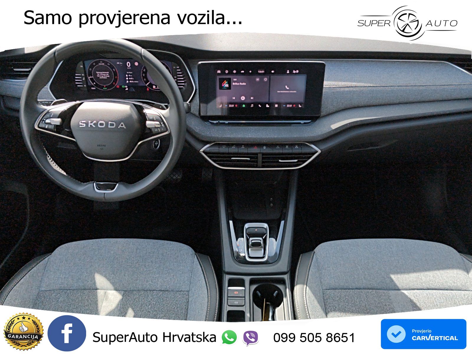 Škoda Octavia Combi 1.5 TSI (116 KS) DSG Selection MATRIX+GR SJED+KAM