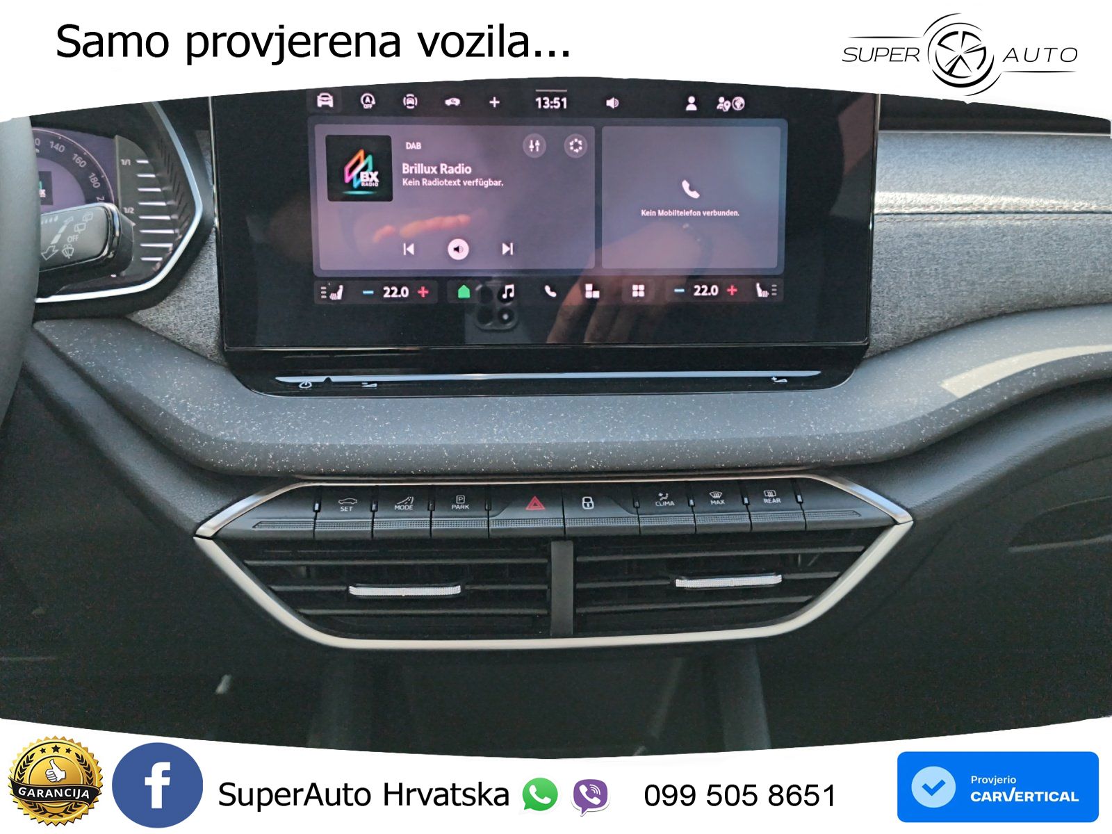 Škoda Octavia Combi 1.5 TSI (116 KS) DSG Selection MATRIX+GR SJED+KAM