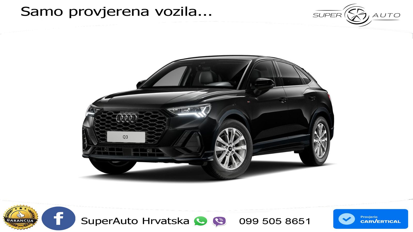 Audi Q3 II Sportback 35 TFSI (150 KS) S tronic S line LED+GR SJED+ACC