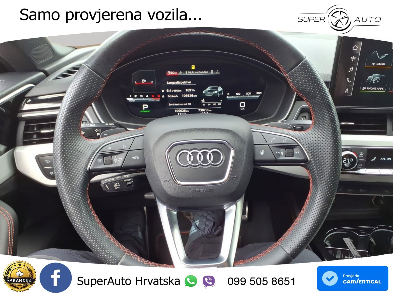Audi A5 Sportback 40 TDI (204 KS) quattro S tronic S line MATRIX+GR SJED+KAM