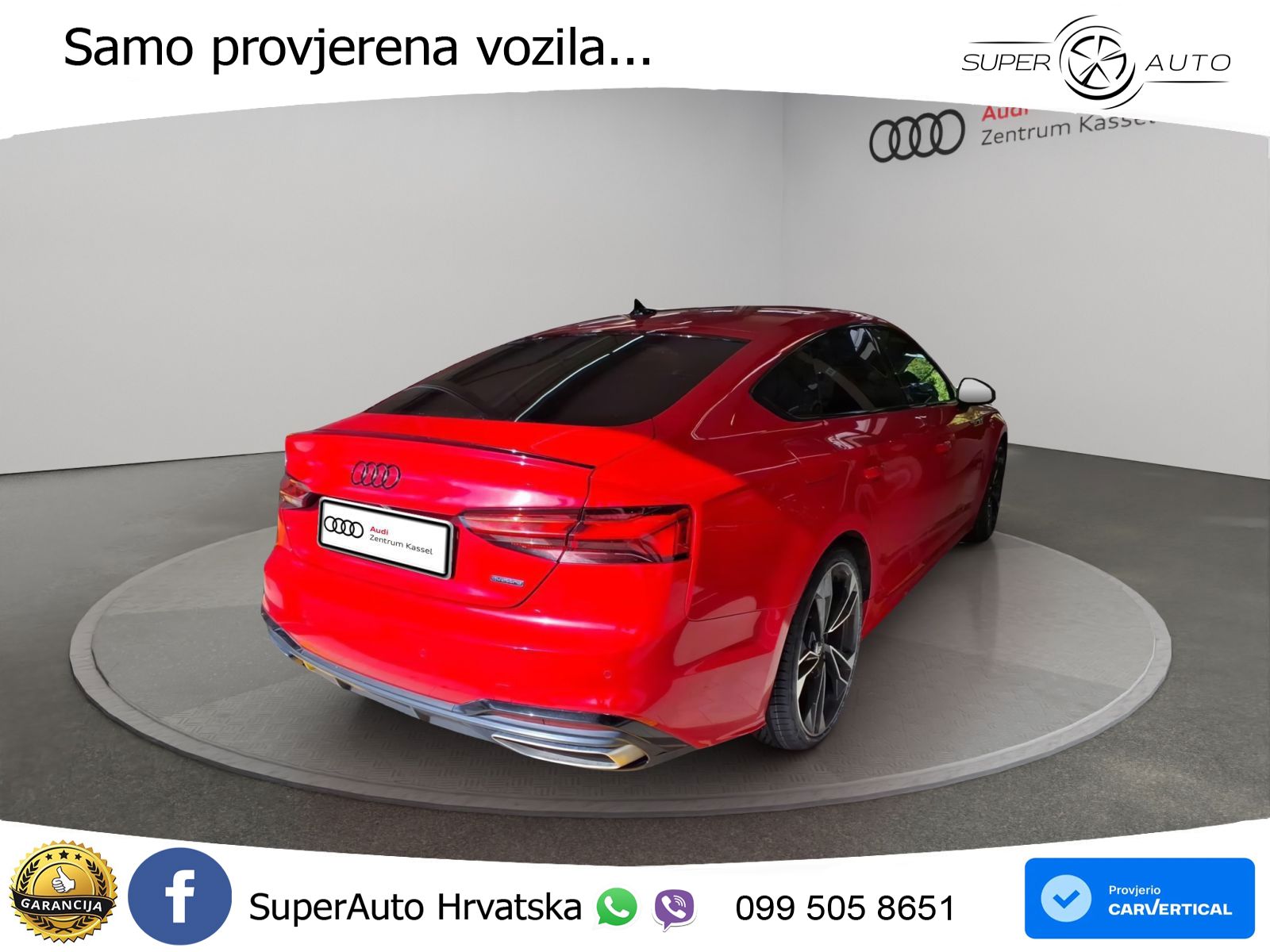 Audi A5 Sportback 40 TDI (204 KS) quattro S tronic S line MATRIX+GR SJED+KAM