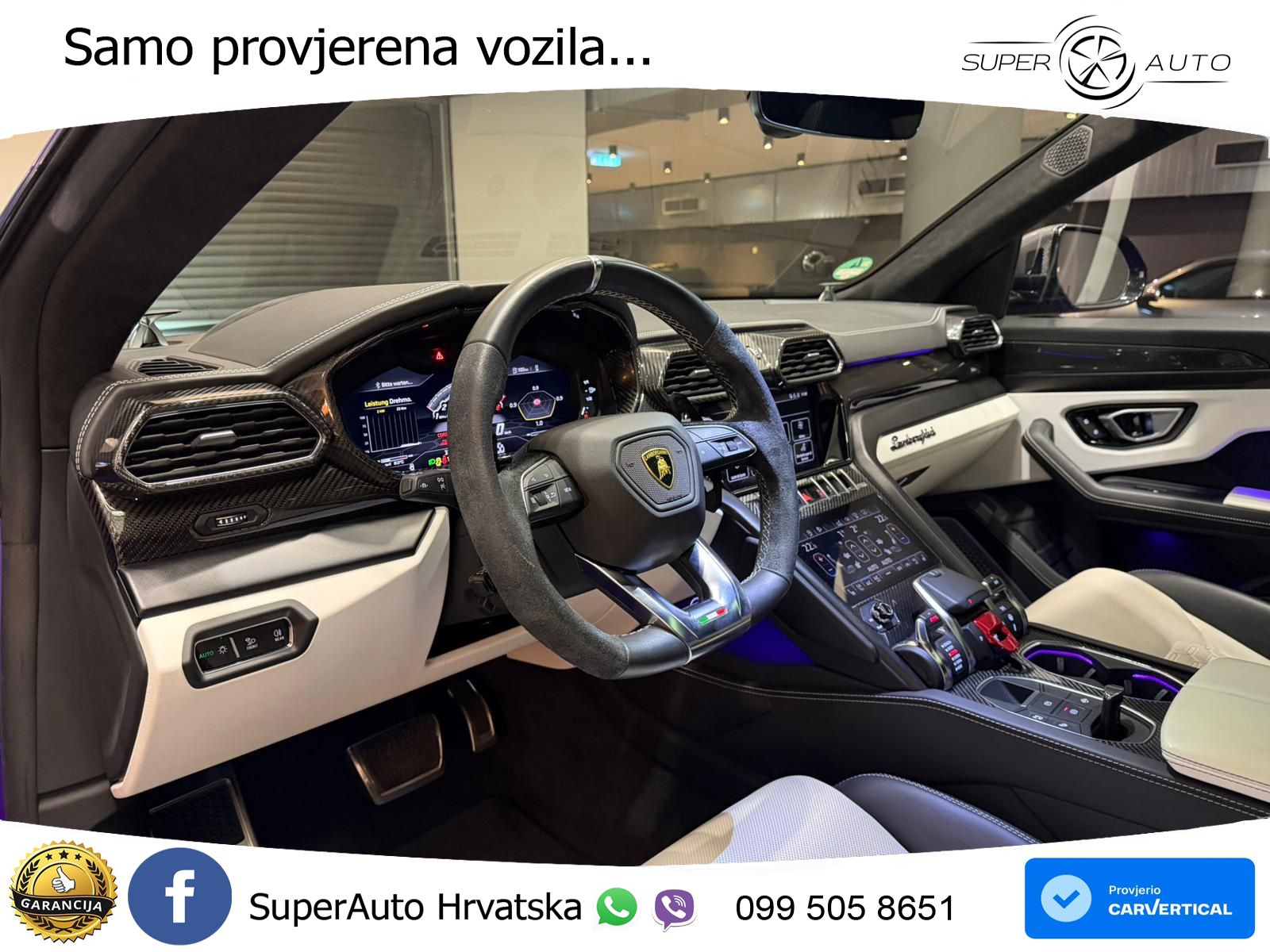 Lamborghini Urus 4.0 V8 (650 KS) 4WD Automatic LED+GR SJED+ACC
