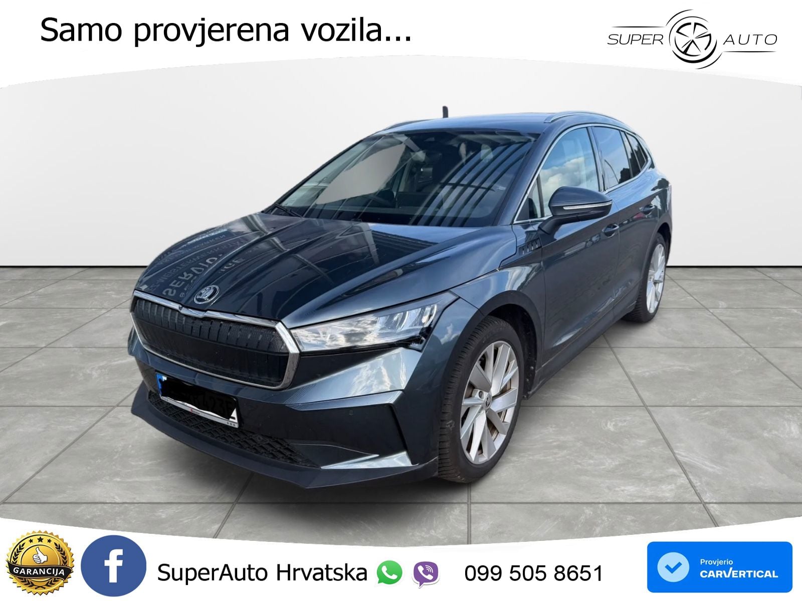 Škoda Enyaq iV 80 82 kWh (204 KS) Lodge LED+GR SJED+ACC